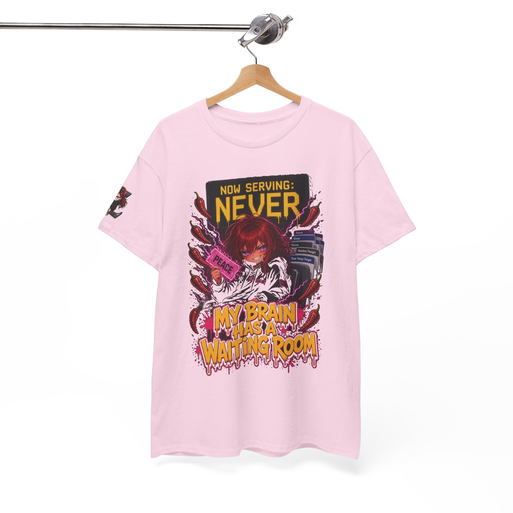 My Brain Has a Waiting Room Tee - Nova
