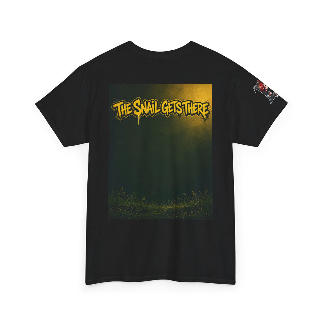 Slow Down, The World Will Wait — Nova Snail Tee