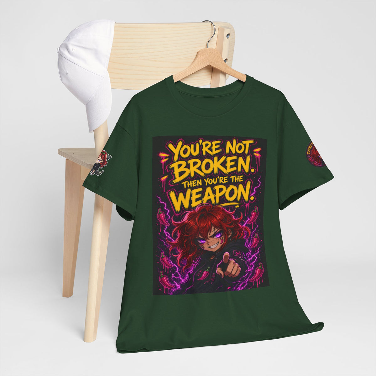You're Not Broken — You're The Weapon — Nova Tee