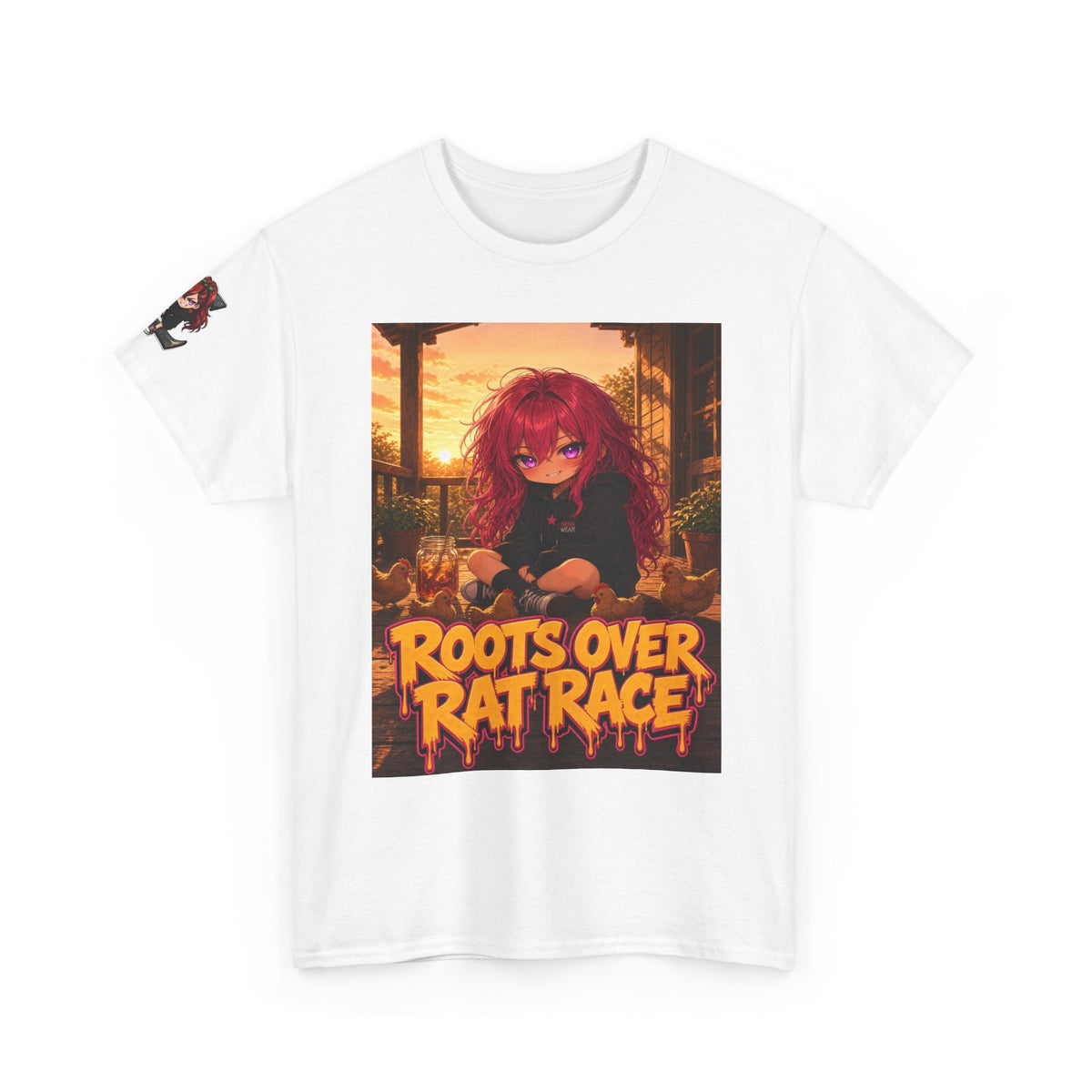 Roots Over Rat Race — Nova Tee