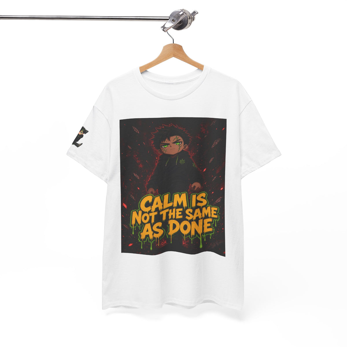 Calm Is Not the Same as Done — Silas Tee