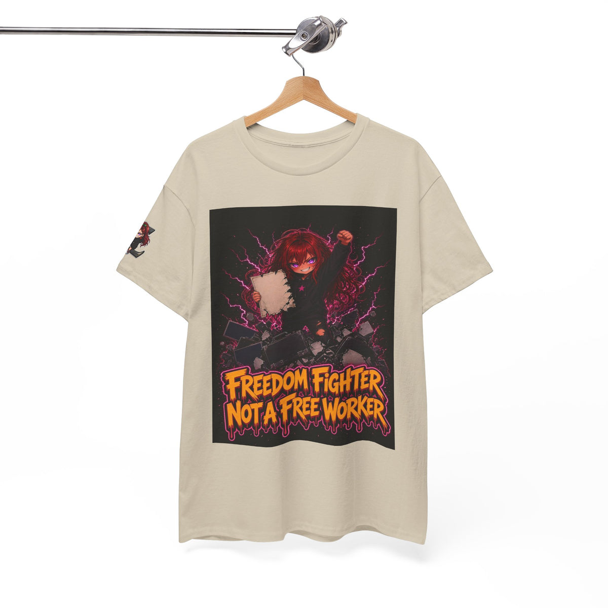 Freedom Fighter, Not a Free Worker — Nova Tee
