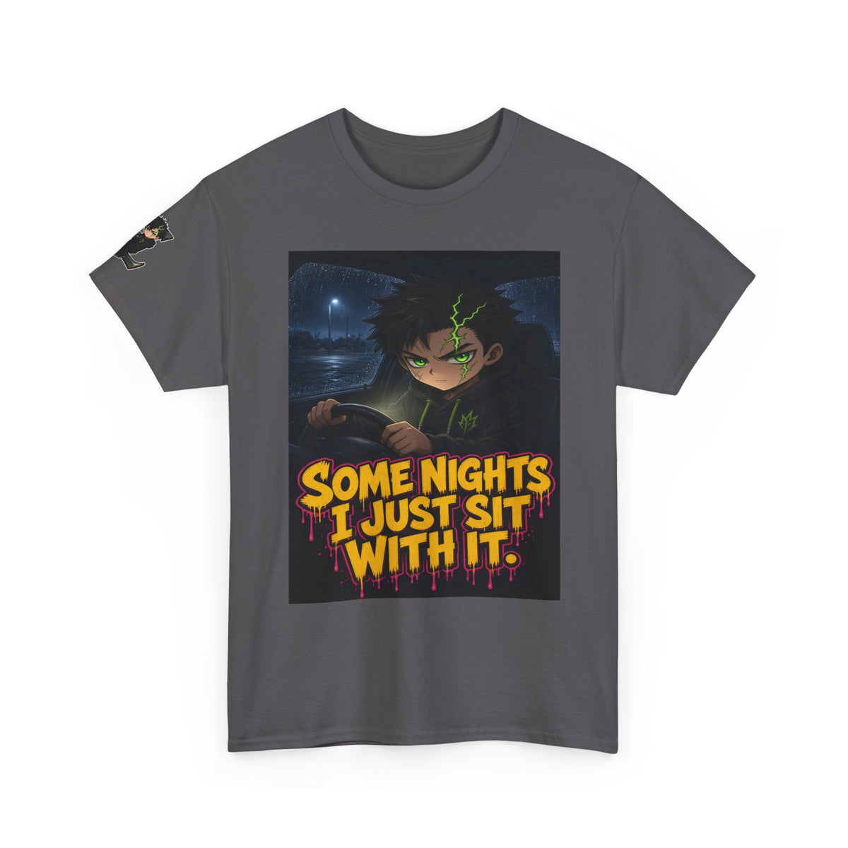 Some Nights I Just Sit With It. Tee - Silas