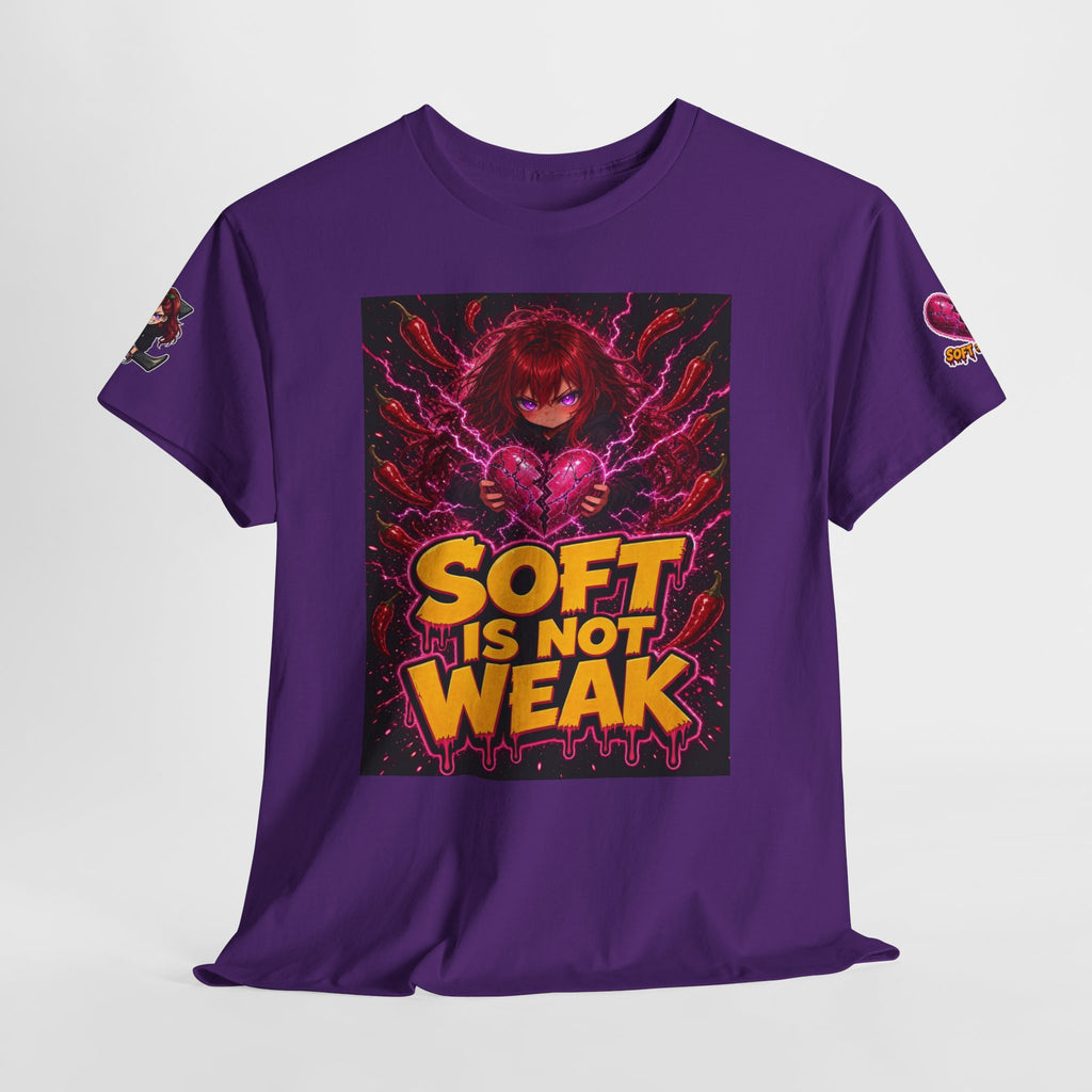 Soft Is Not Weak — Nova Heavy Cotton Tee