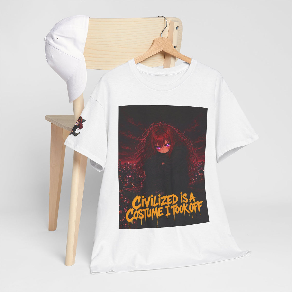 Civilized Is a Costume I Took Off — Nova Tee