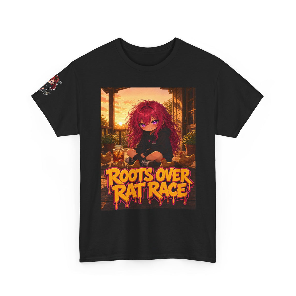 Roots Over Rat Race — Nova Tee