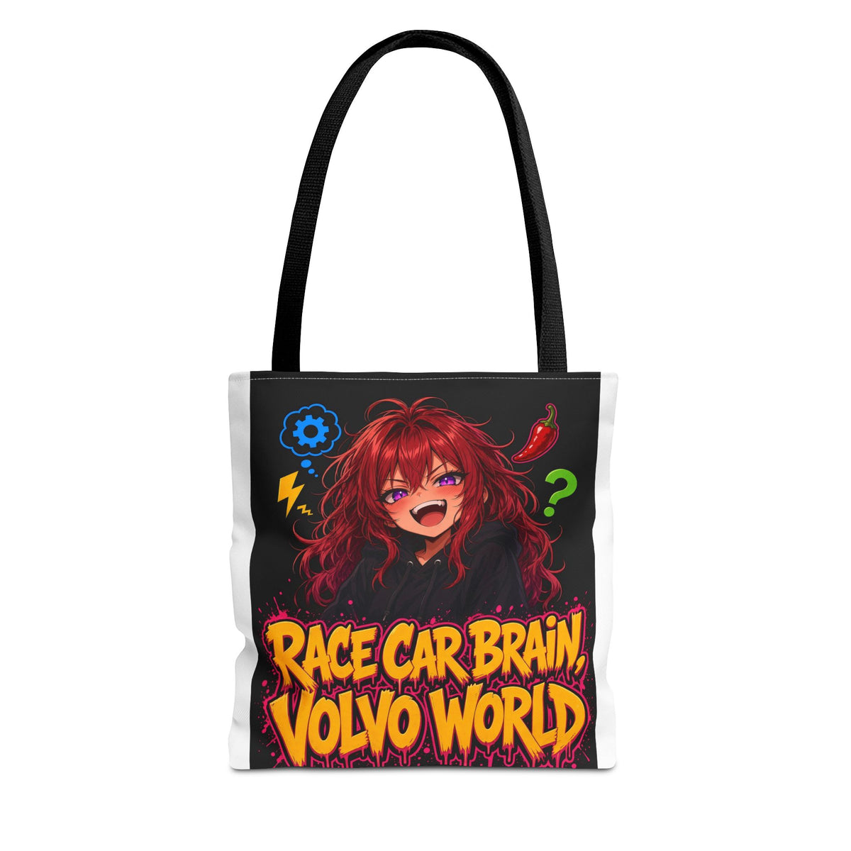 Race Car Brain, Volvo World — Nova Tote (Nova NeuroSpicy)