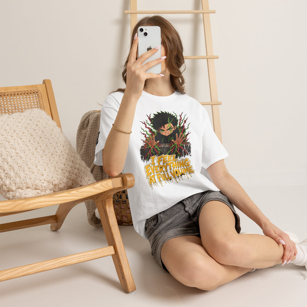 I Feel Everything at Full Volume Tee - Silas