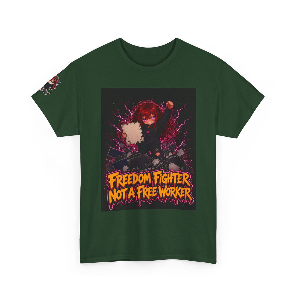 Freedom Fighter, Not a Free Worker — Nova Tee