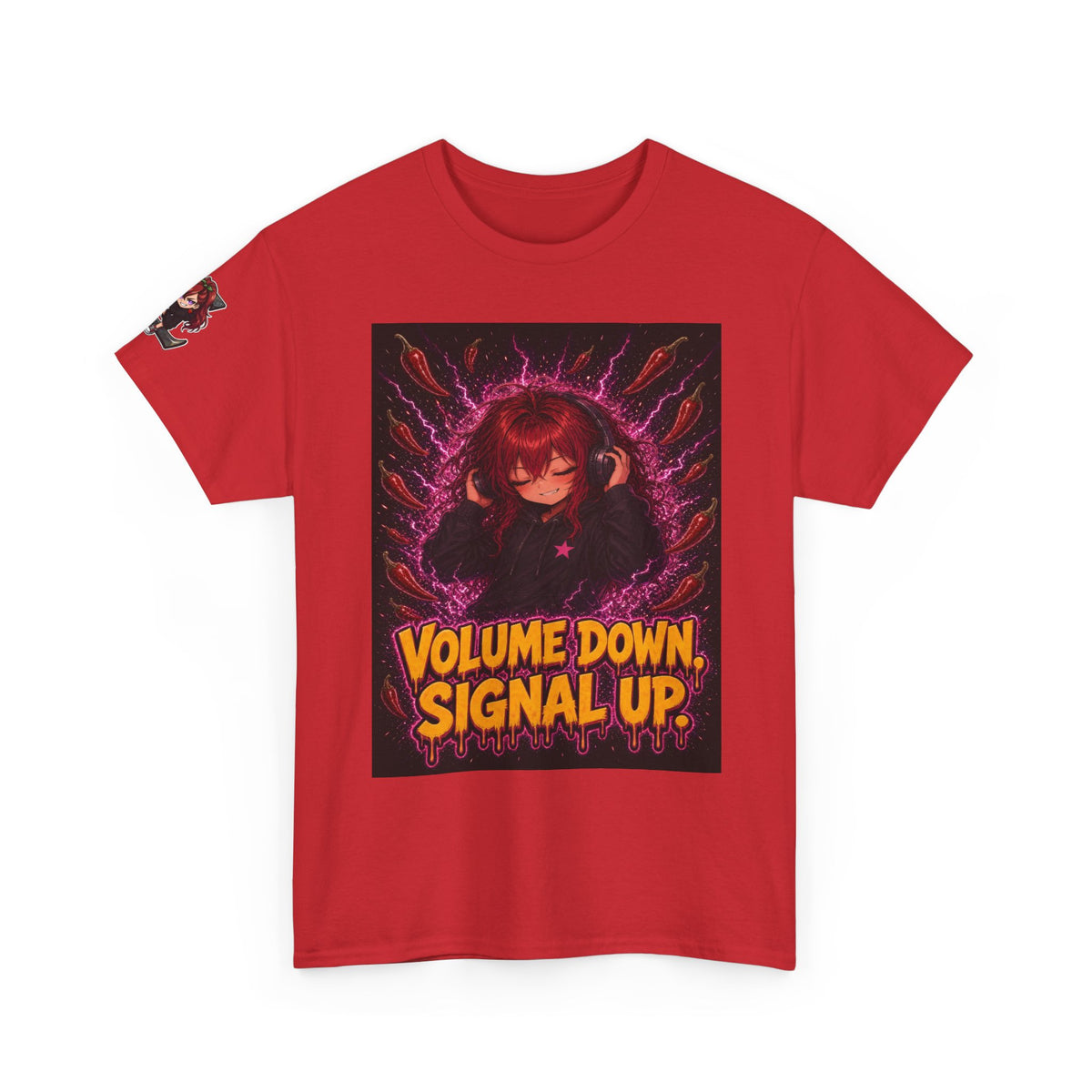 Volume Down. Signal Up. Tee - Nova