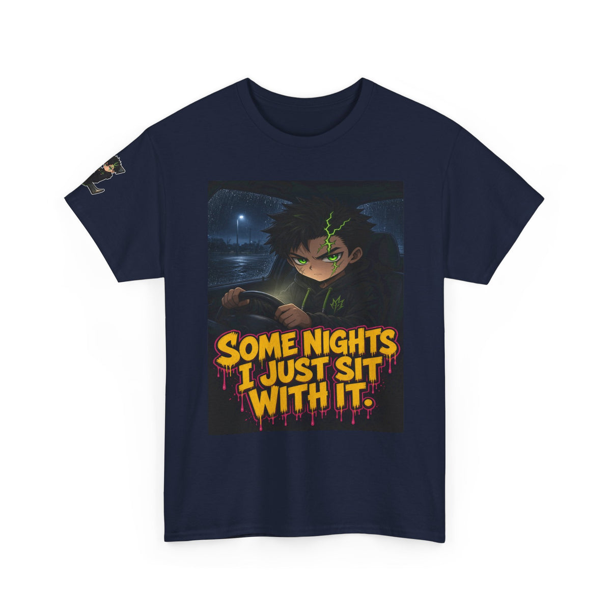 Some Nights I Just Sit With It. Tee - Silas