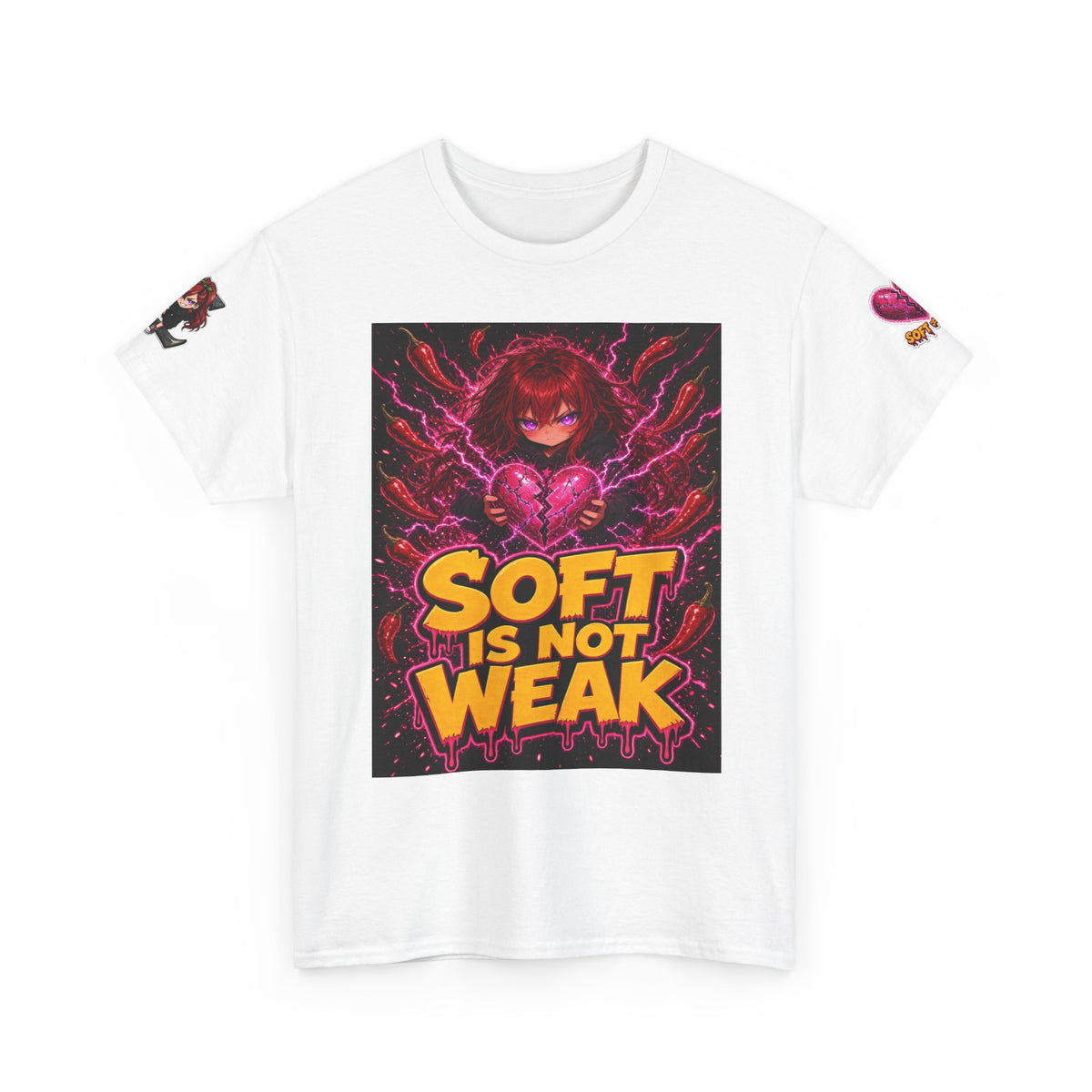 Soft Is Not Weak — Nova Heavy Cotton Tee