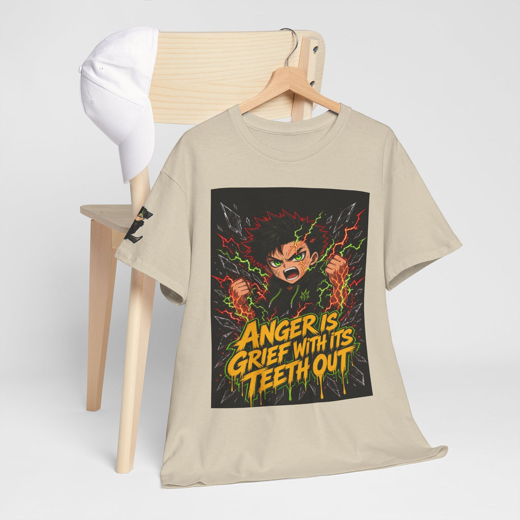 Anger Is Grief With Its Teeth Out — Silas Tee