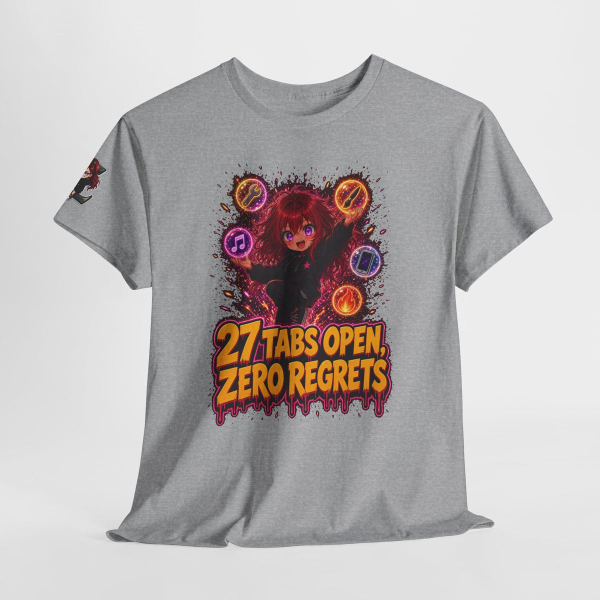 27 Tabs Open, Zero Regrets Tee - Nova