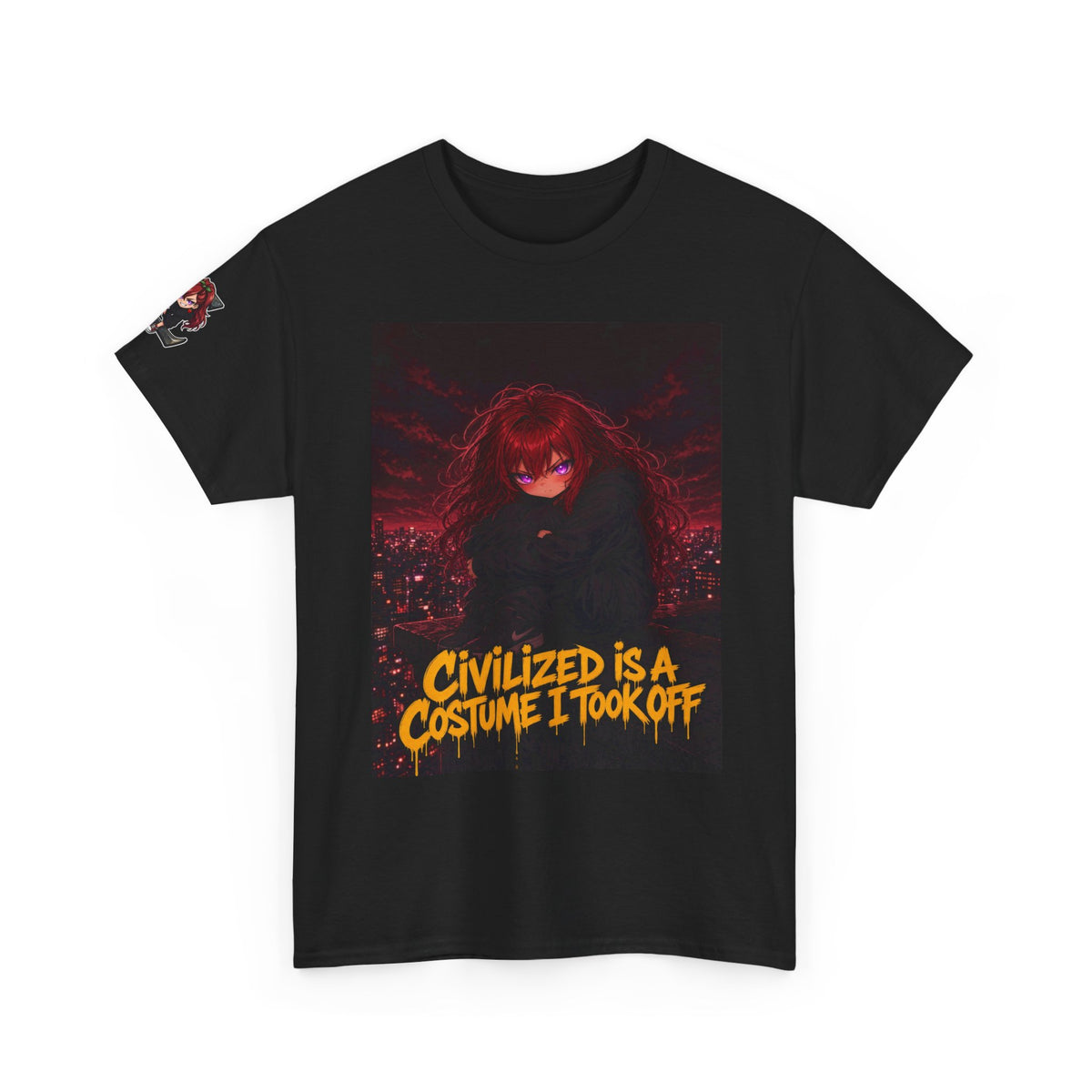 Civilized Is a Costume I Took Off — Nova Tee