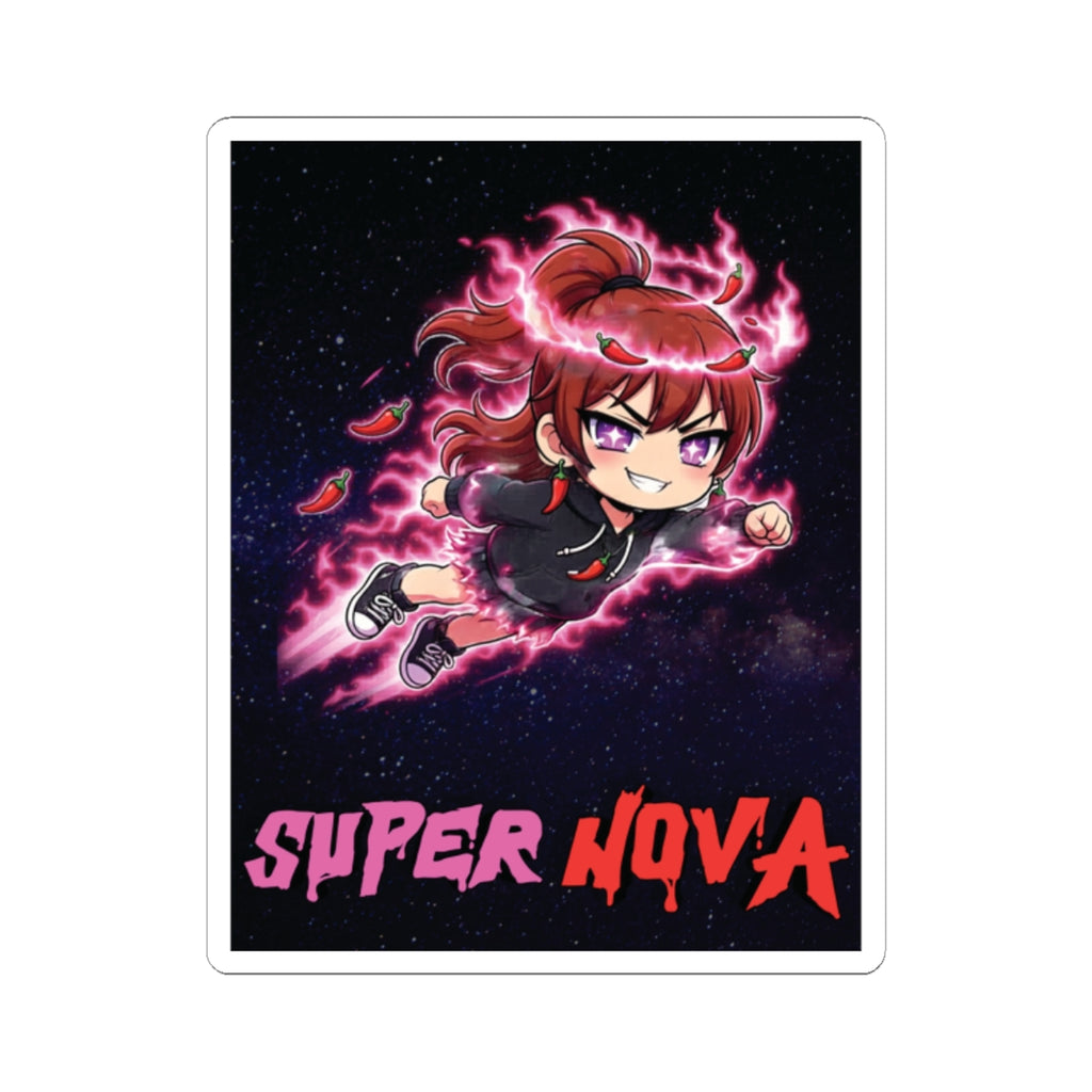 Super Nova-Kiss-Cut Sticker
