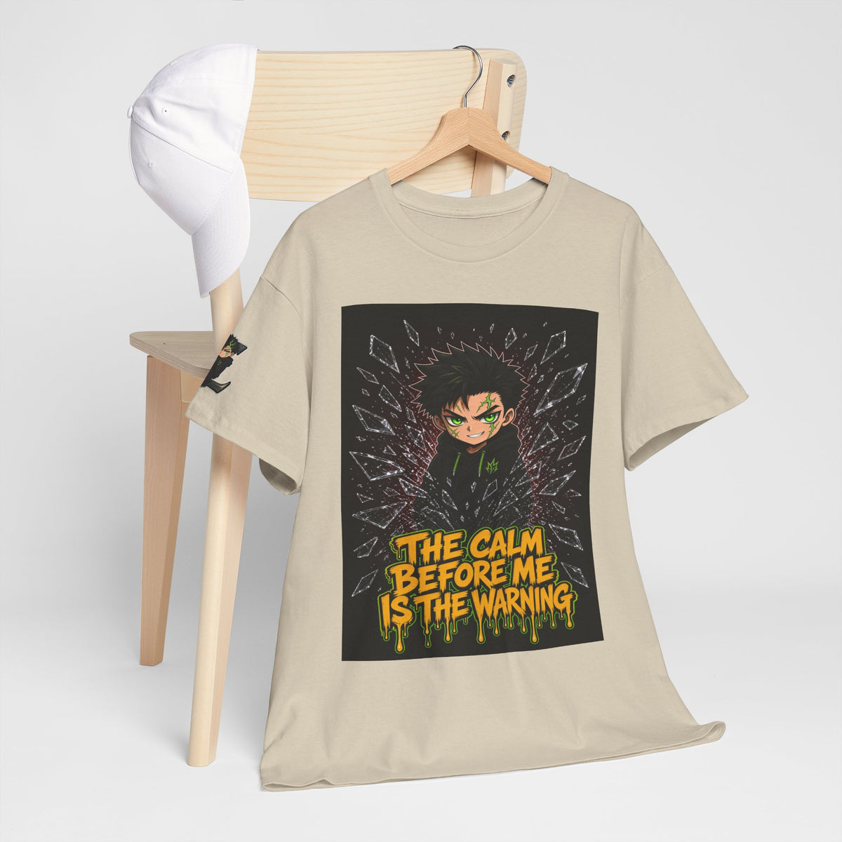 The Calm Before Me Is the Warning — Silas Tee