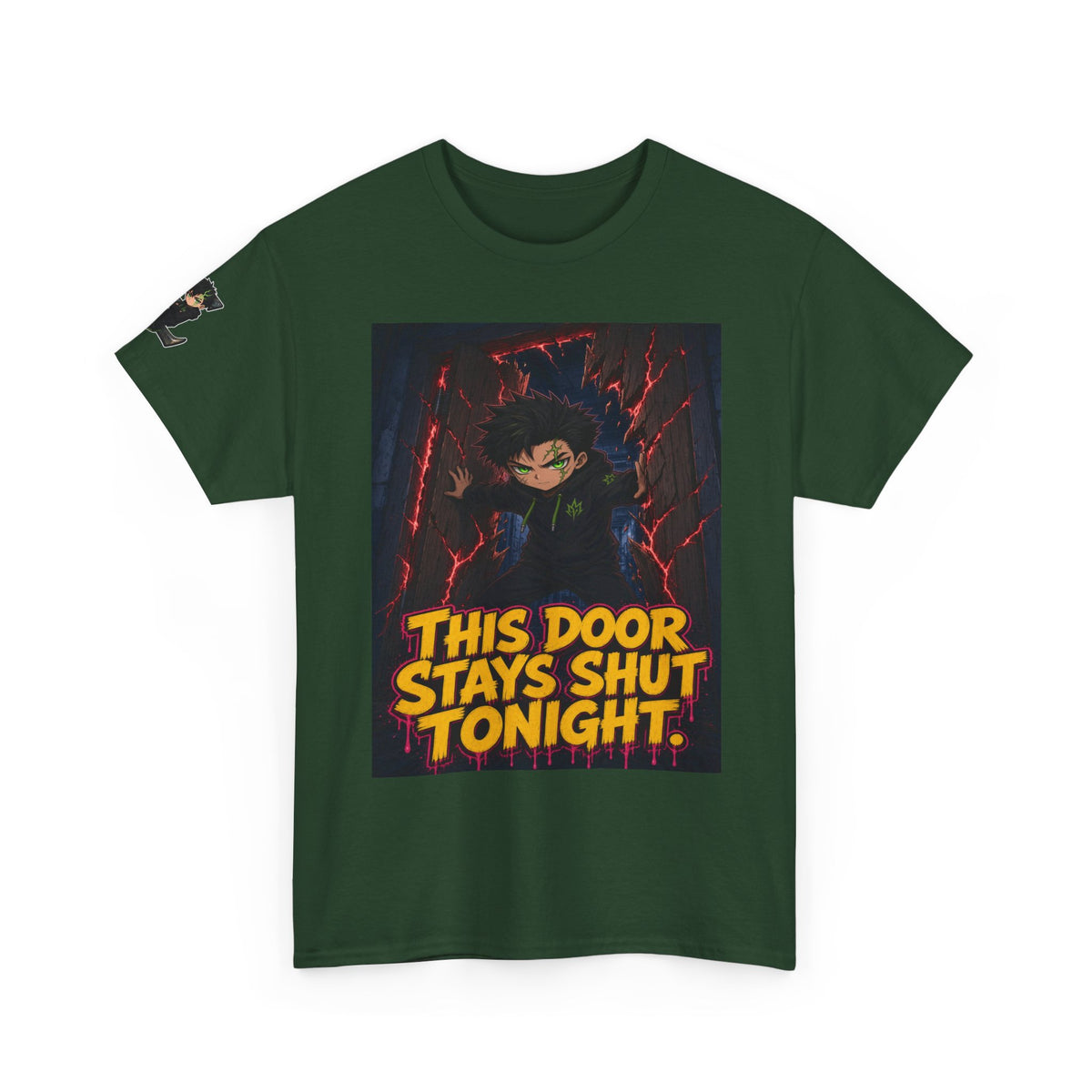 This Door Stays Shut Tonight. Tee - Silas