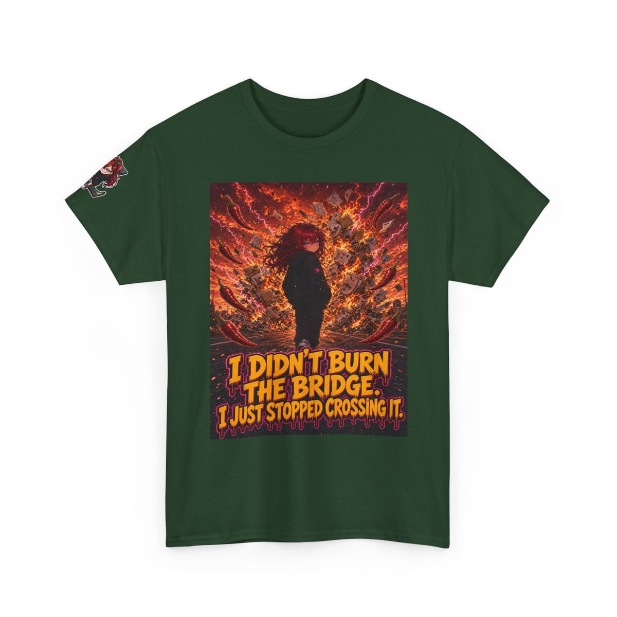 I Didn't Burn the Bridge. I Just Stopped Crossing It. Tee - Nova