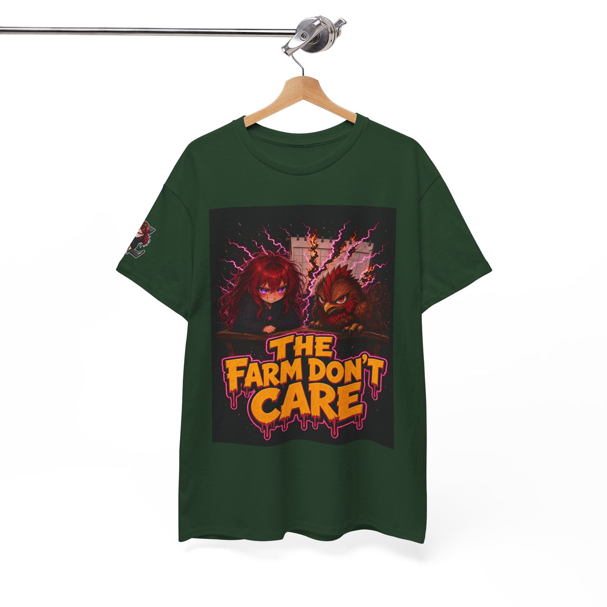 The Farm Don't Care — Nova & Silas Homestead Tee