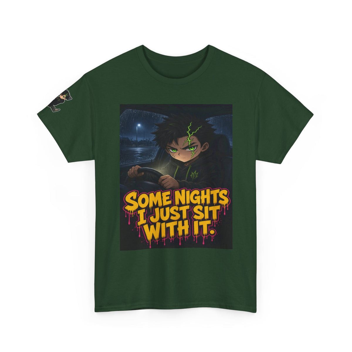 Some Nights I Just Sit With It. Tee - Silas