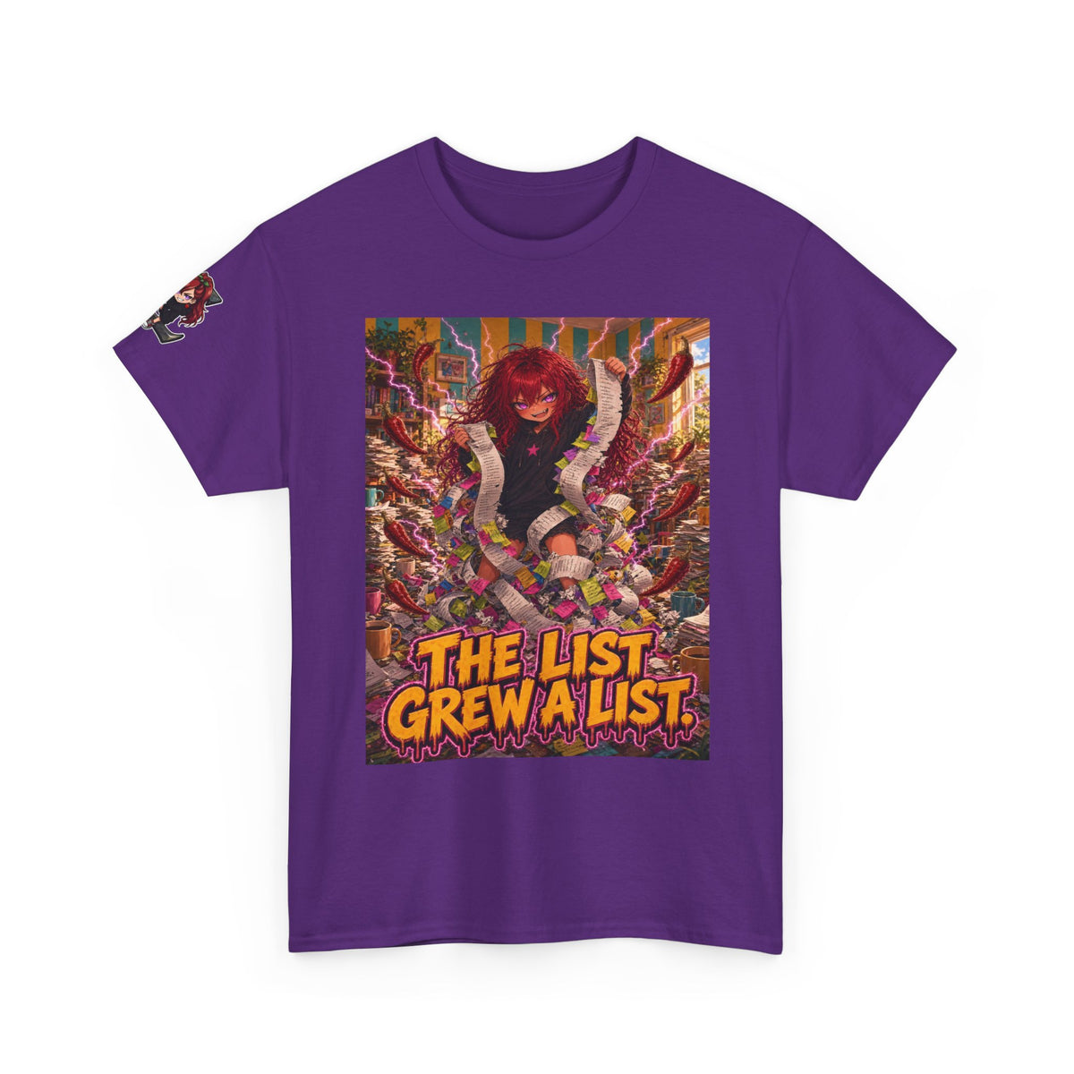 The List Grew a List. Tee - Nova