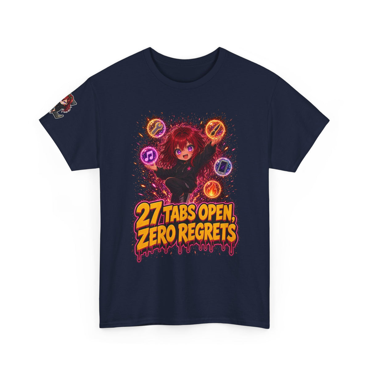 27 Tabs Open, Zero Regrets Tee - Nova