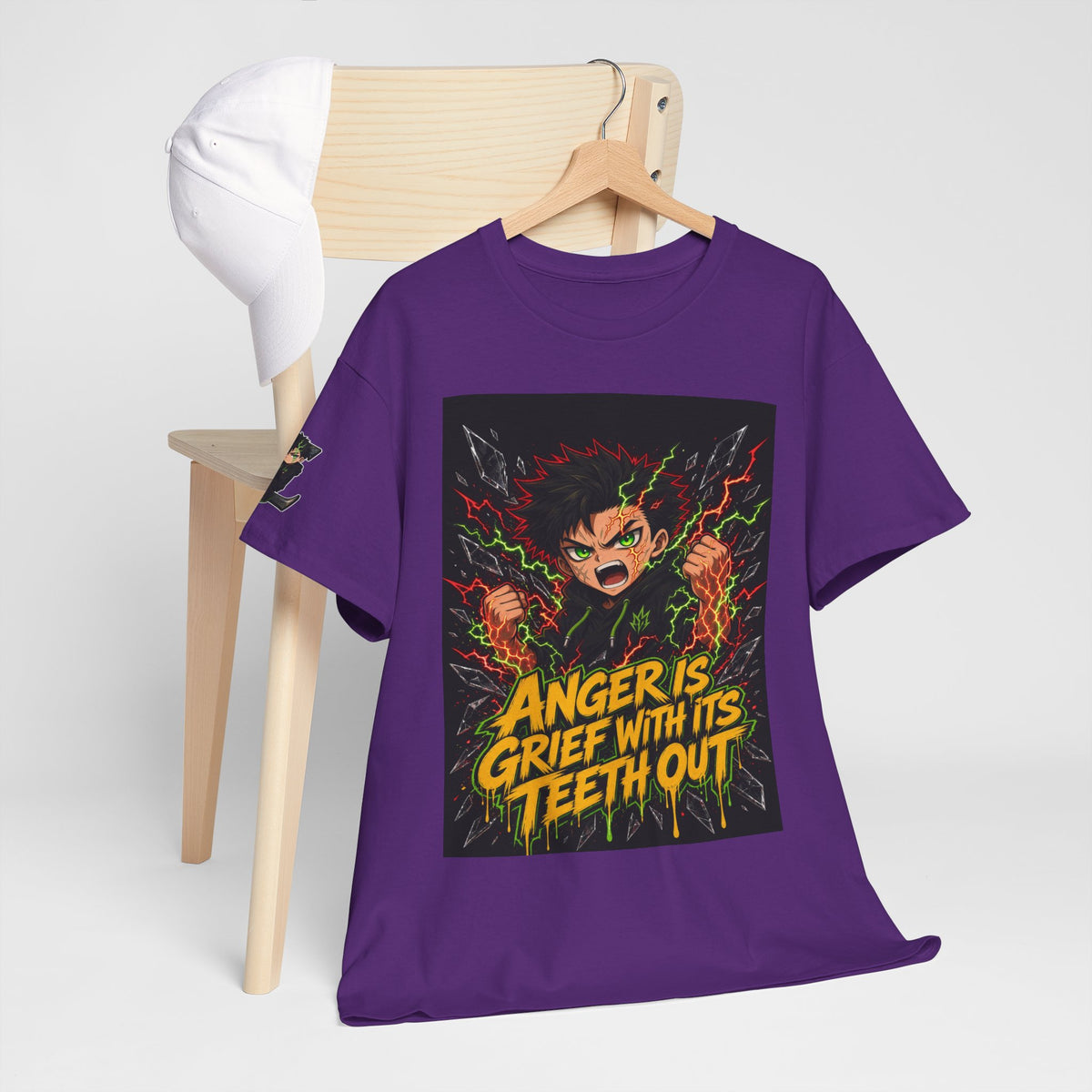 Anger Is Grief With Its Teeth Out — Silas Tee