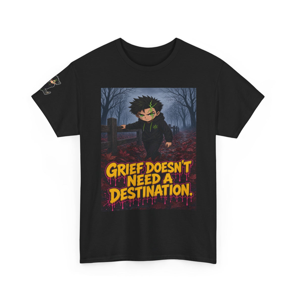 Grief Doesn't Need a Destination. Tee - Silas