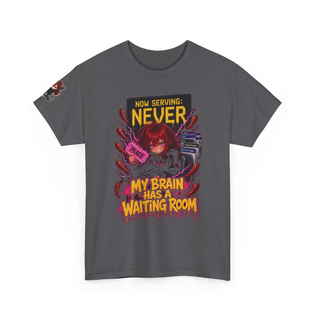 My Brain Has a Waiting Room Tee - Nova
