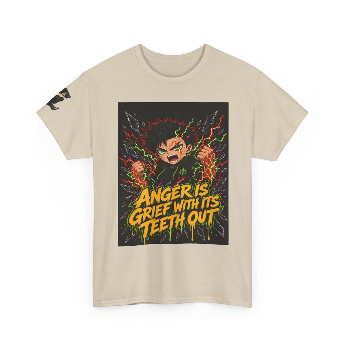 Anger Is Grief With Its Teeth Out — Silas Tee