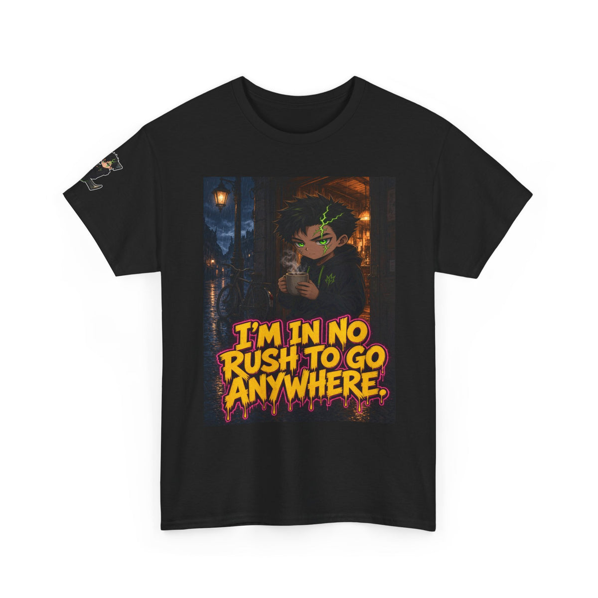 I'm in No Rush to Go Anywhere. Tee - Silas