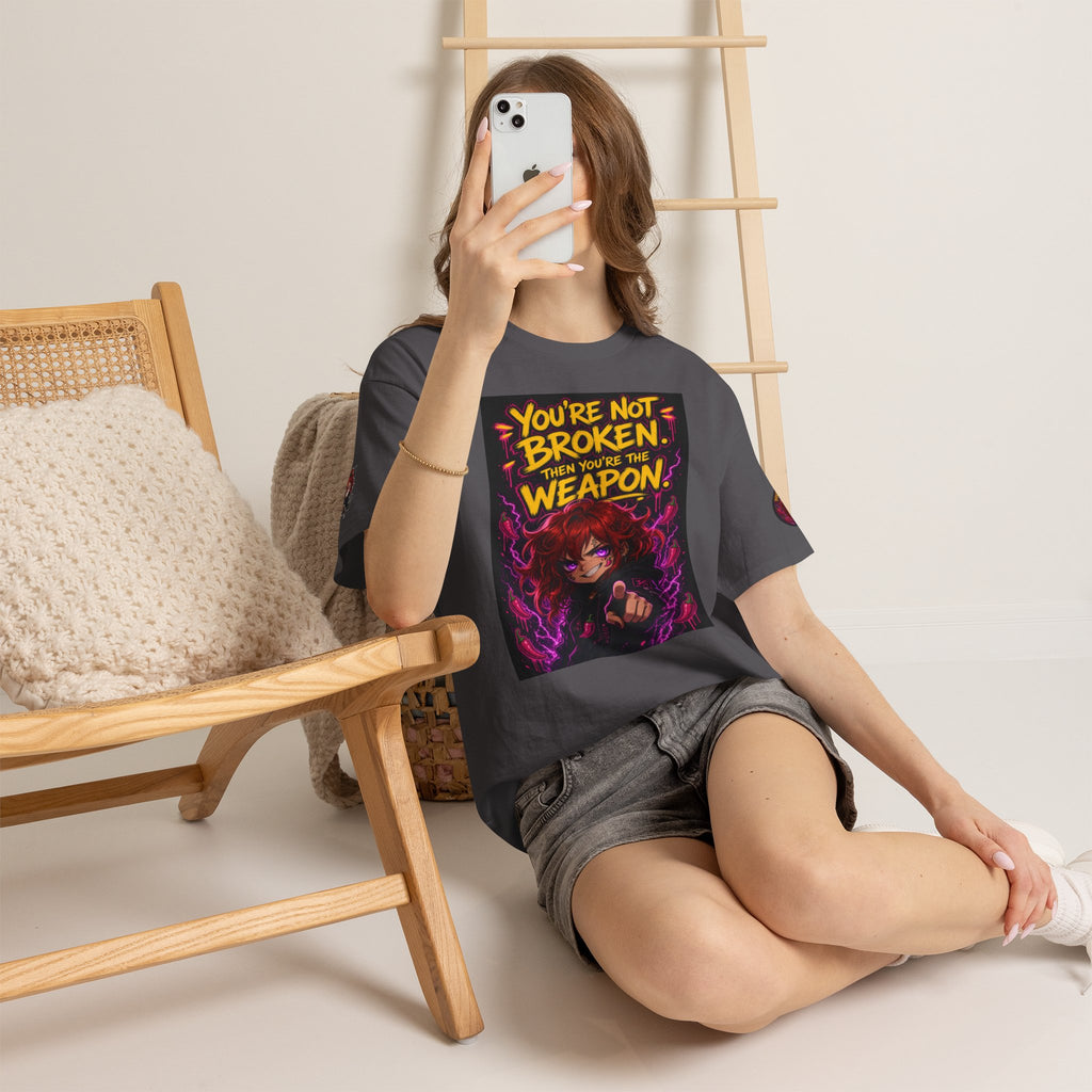 You're Not Broken — You're The Weapon — Nova Tee