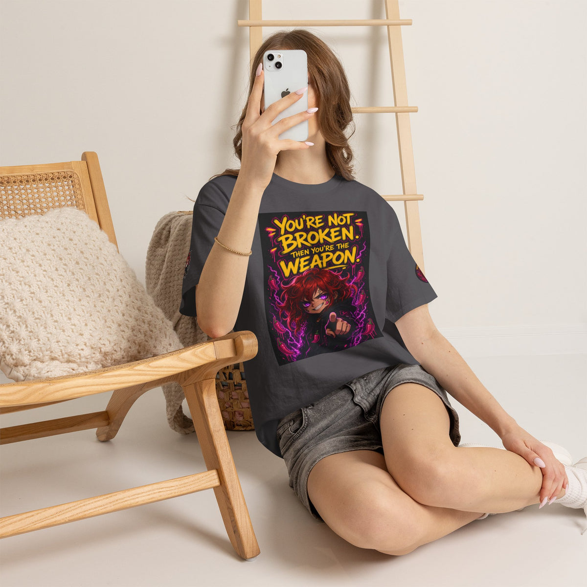 You're Not Broken — You're The Weapon — Nova Tee