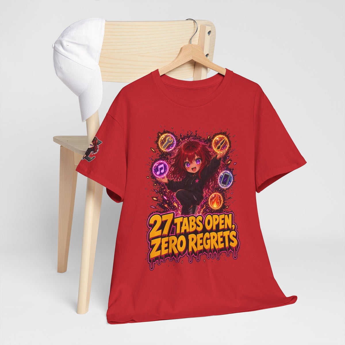 27 Tabs Open, Zero Regrets Tee - Nova