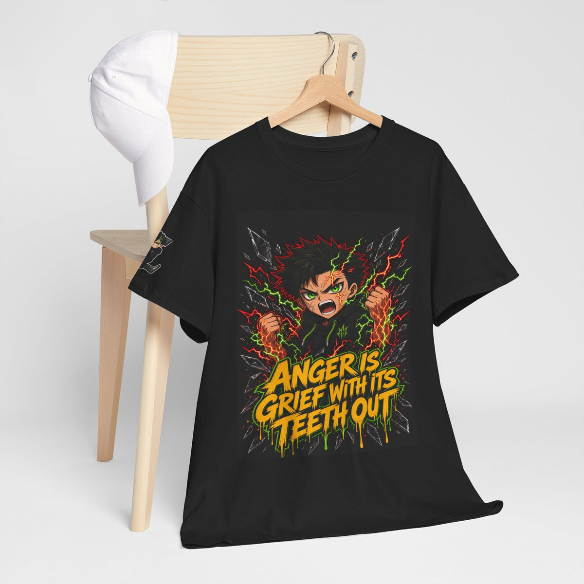 Anger Is Grief With Its Teeth Out — Silas Tee