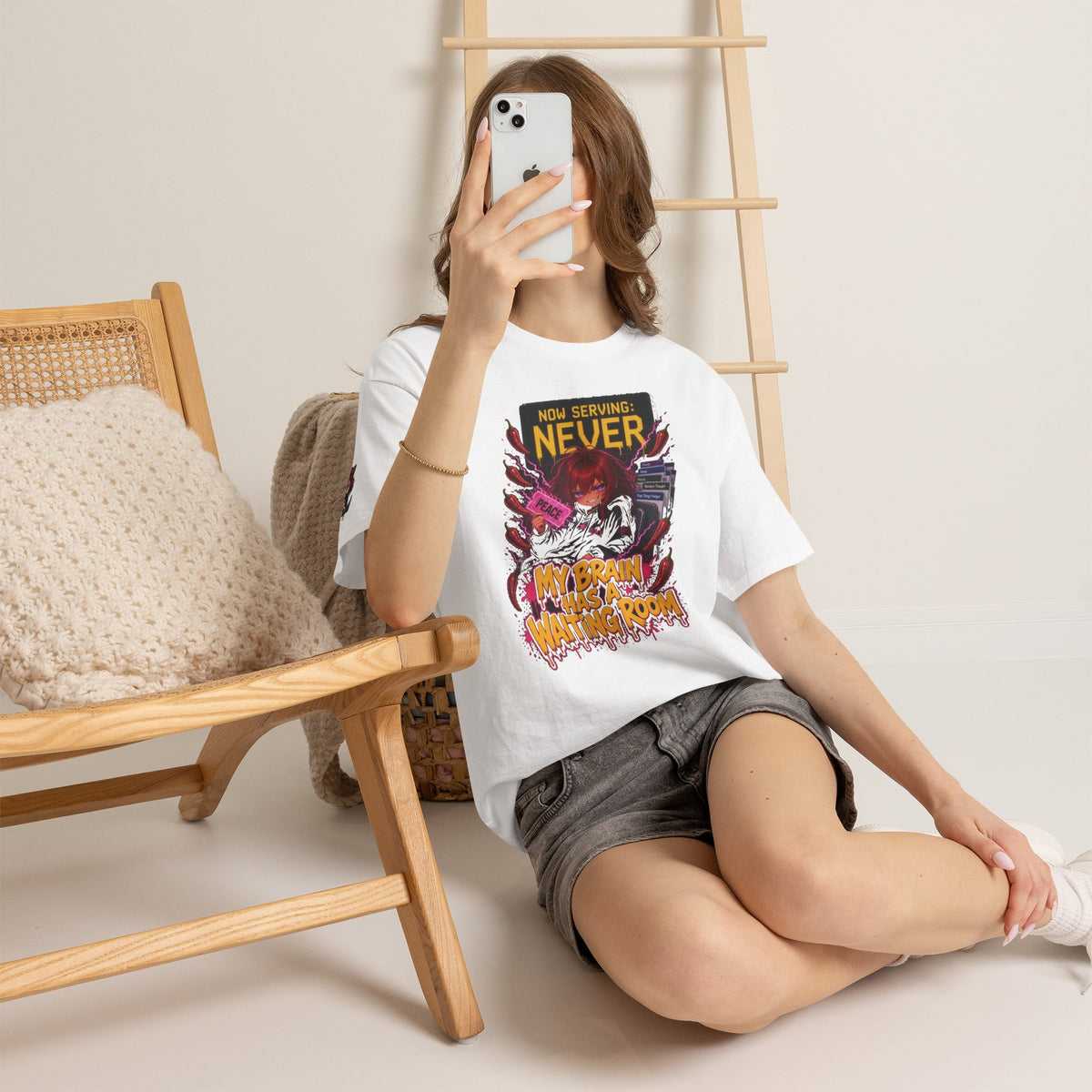 My Brain Has a Waiting Room Tee - Nova