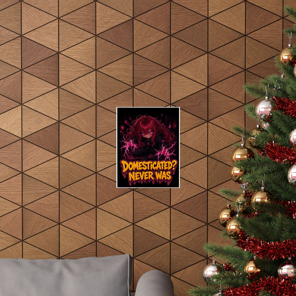 Domesticated? Never Was — Nova Poster (Nova Feral)