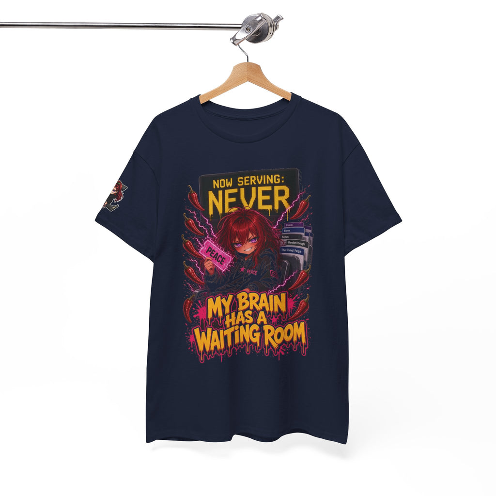 My Brain Has a Waiting Room Tee - Nova