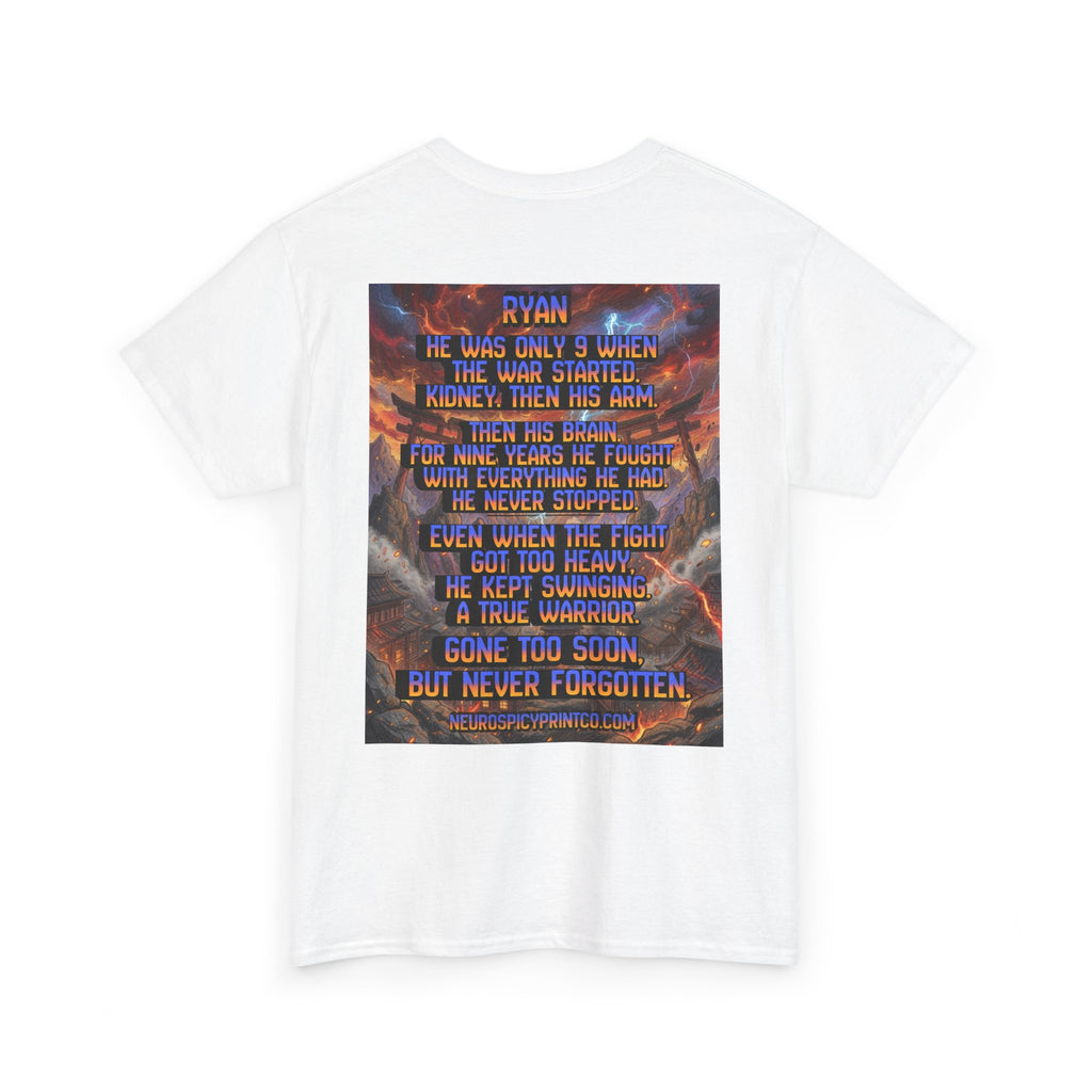 Ryan's Shirt — A Warrior's Art Lives On