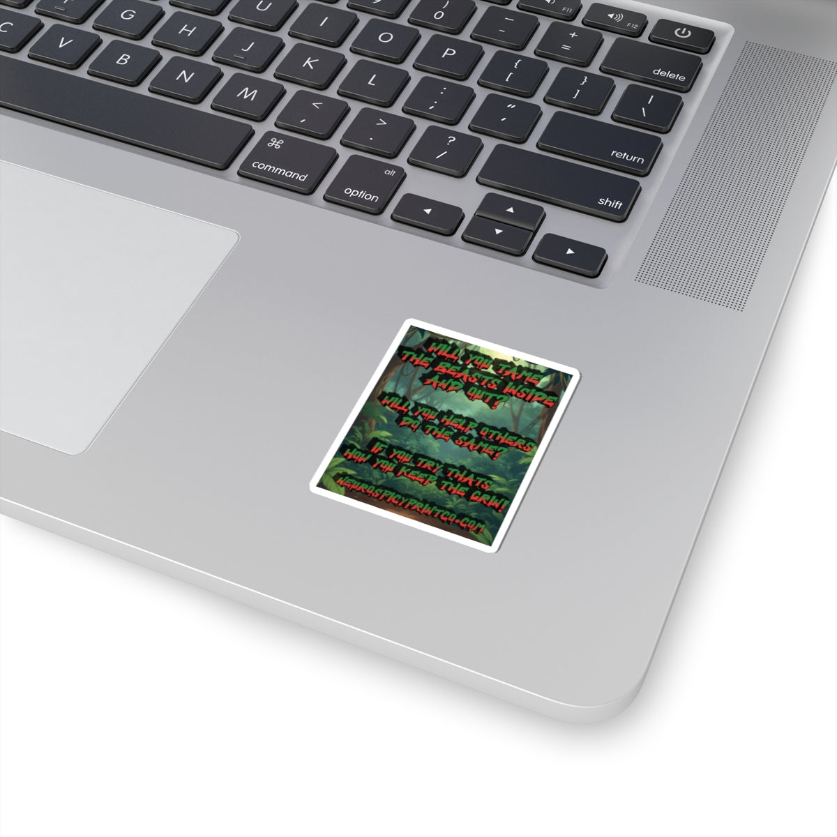 Tame The Beasts-Kiss-Cut Sticker