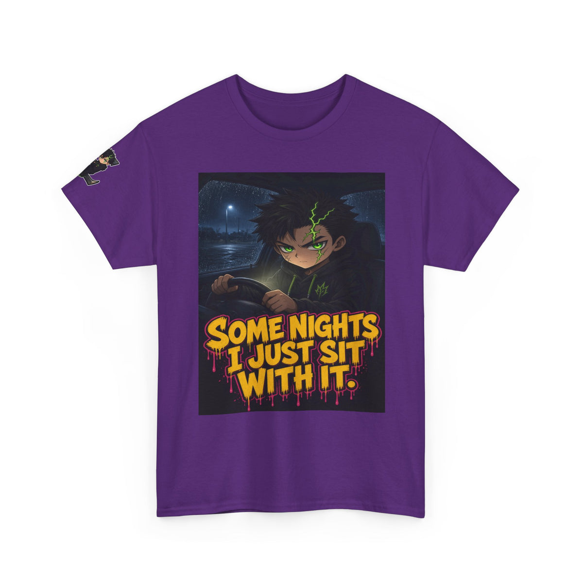 Some Nights I Just Sit With It. Tee - Silas