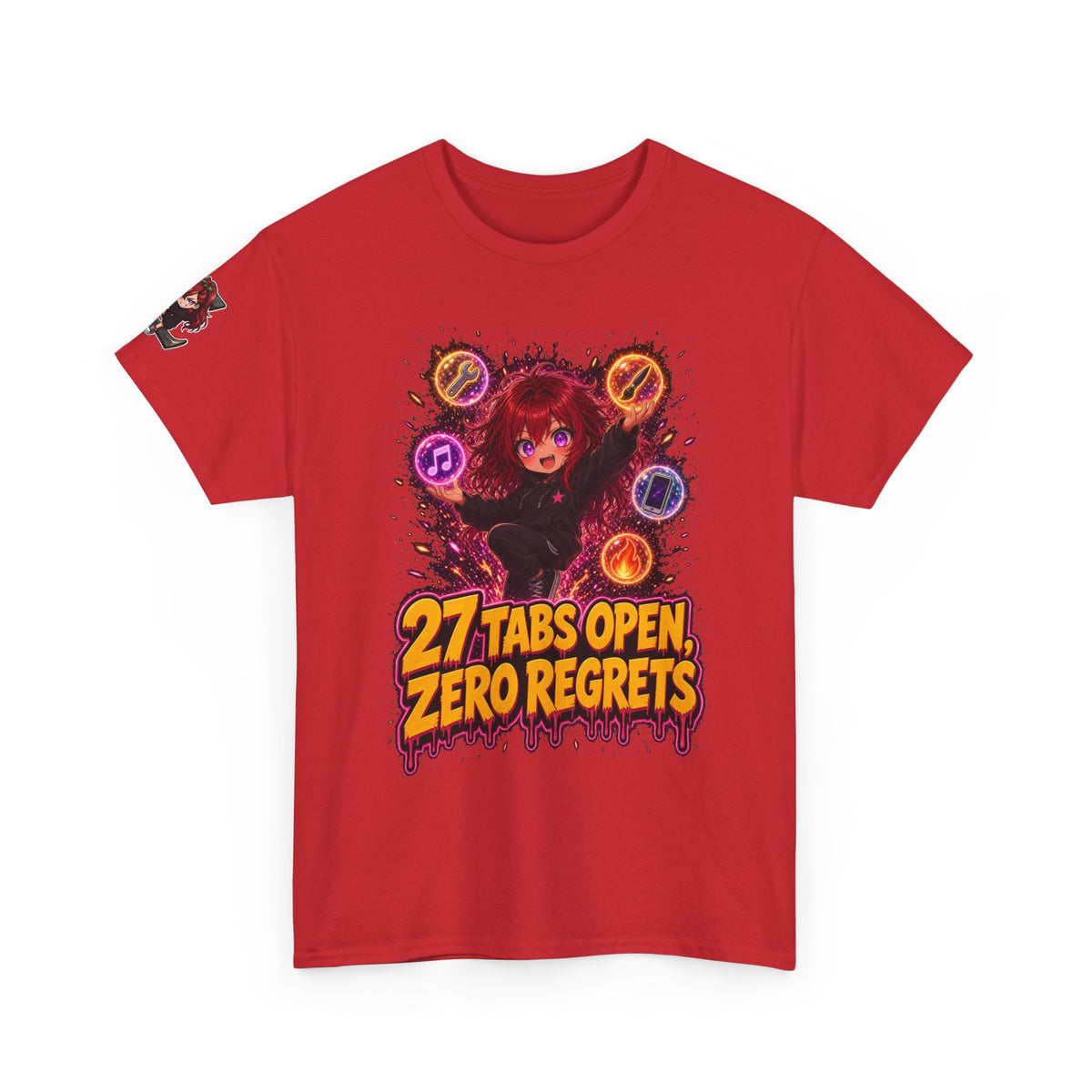 27 Tabs Open, Zero Regrets Tee - Nova