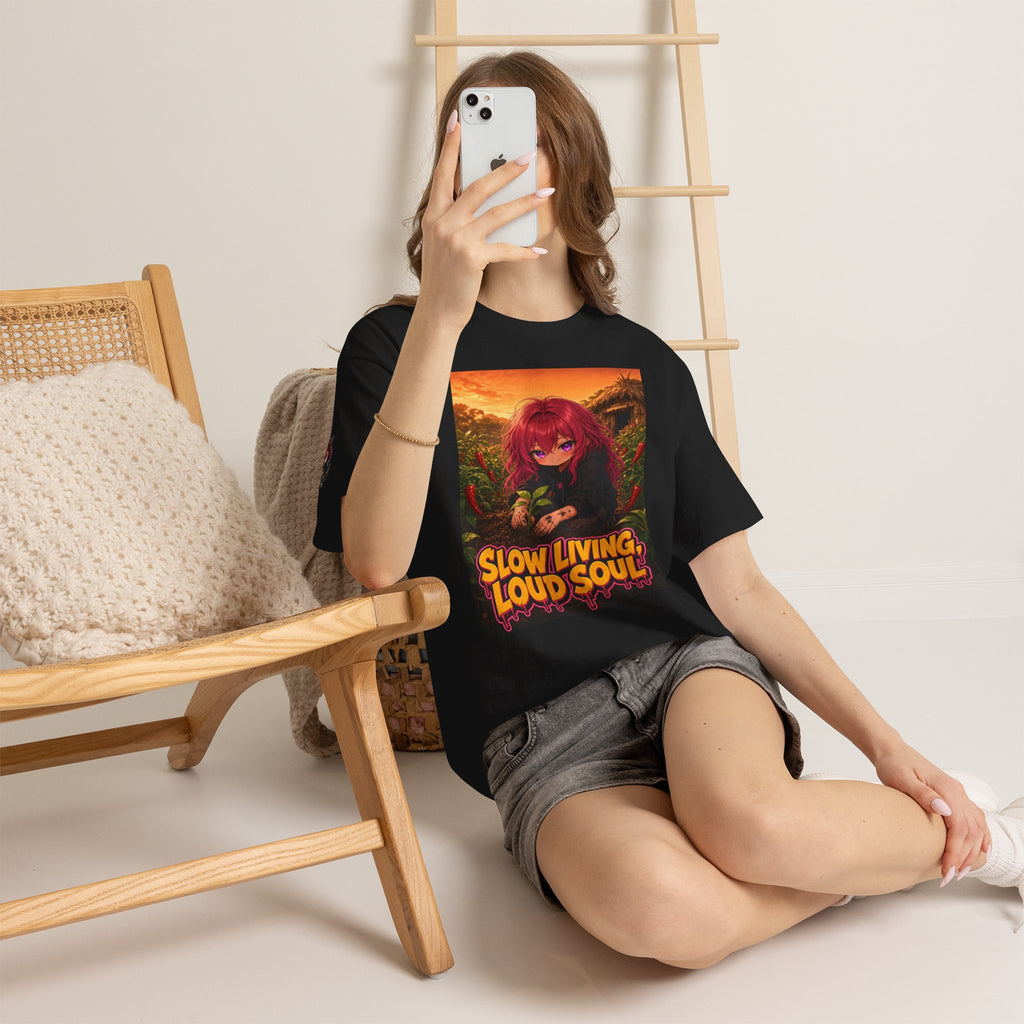 Slow Living, Loud Soul — Nova Tee