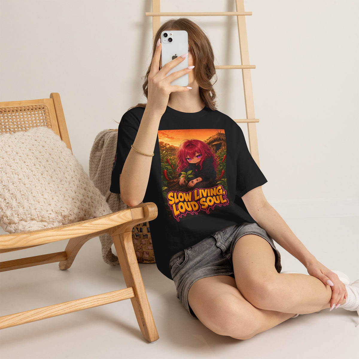 Slow Living, Loud Soul — Nova Tee