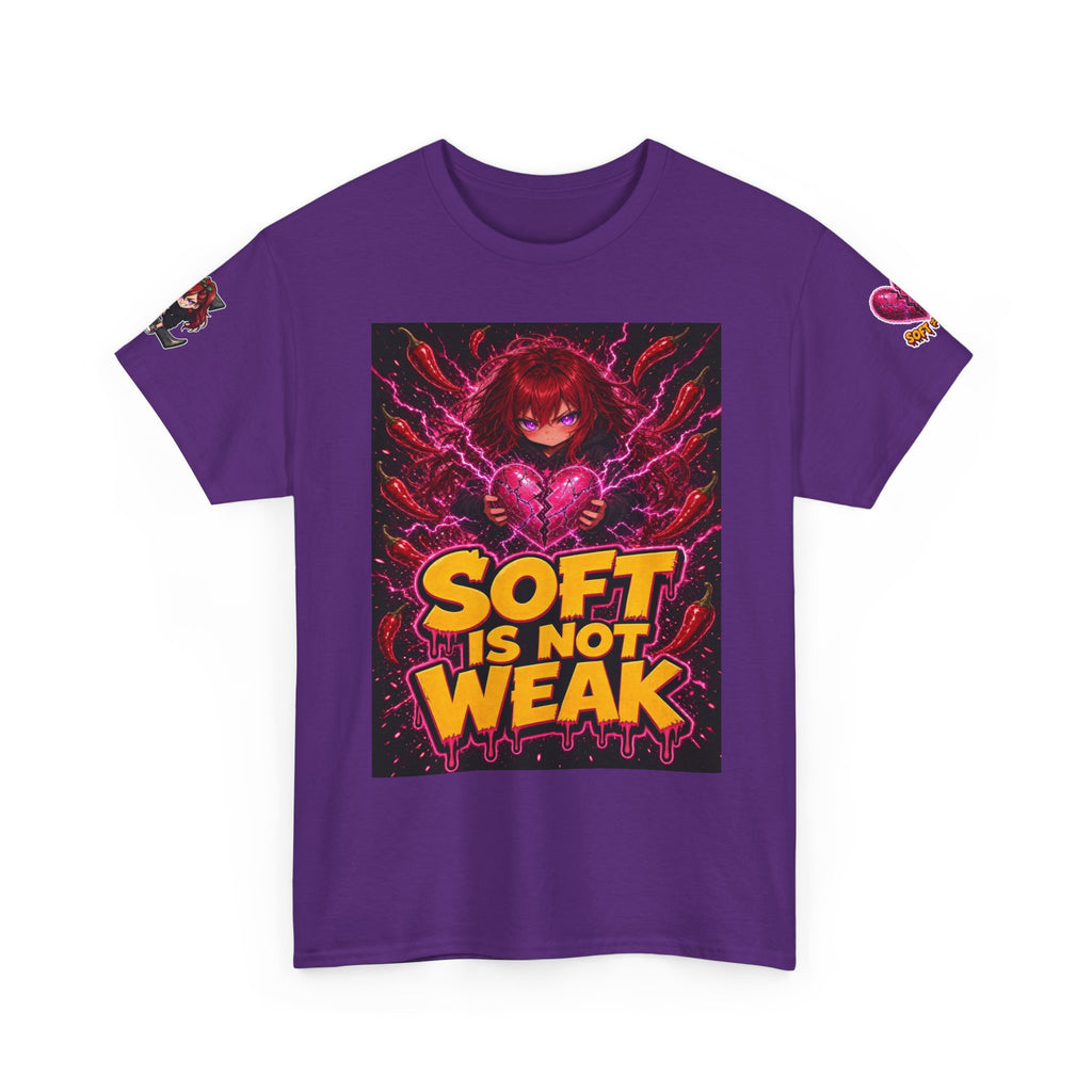 Soft Is Not Weak — Nova Heavy Cotton Tee