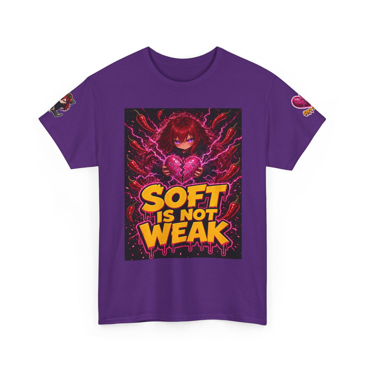Soft Is Not Weak — Nova Heavy Cotton Tee