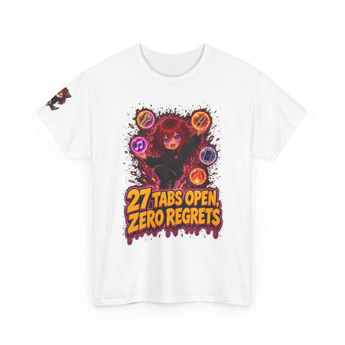 27 Tabs Open, Zero Regrets Tee - Nova