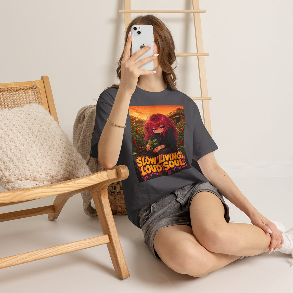 Slow Living, Loud Soul — Nova Tee