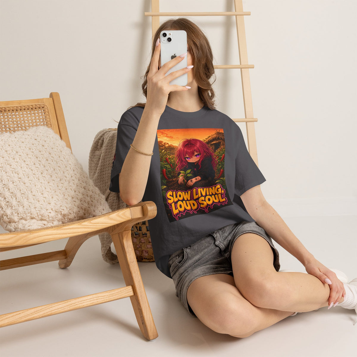 Slow Living, Loud Soul — Nova Tee